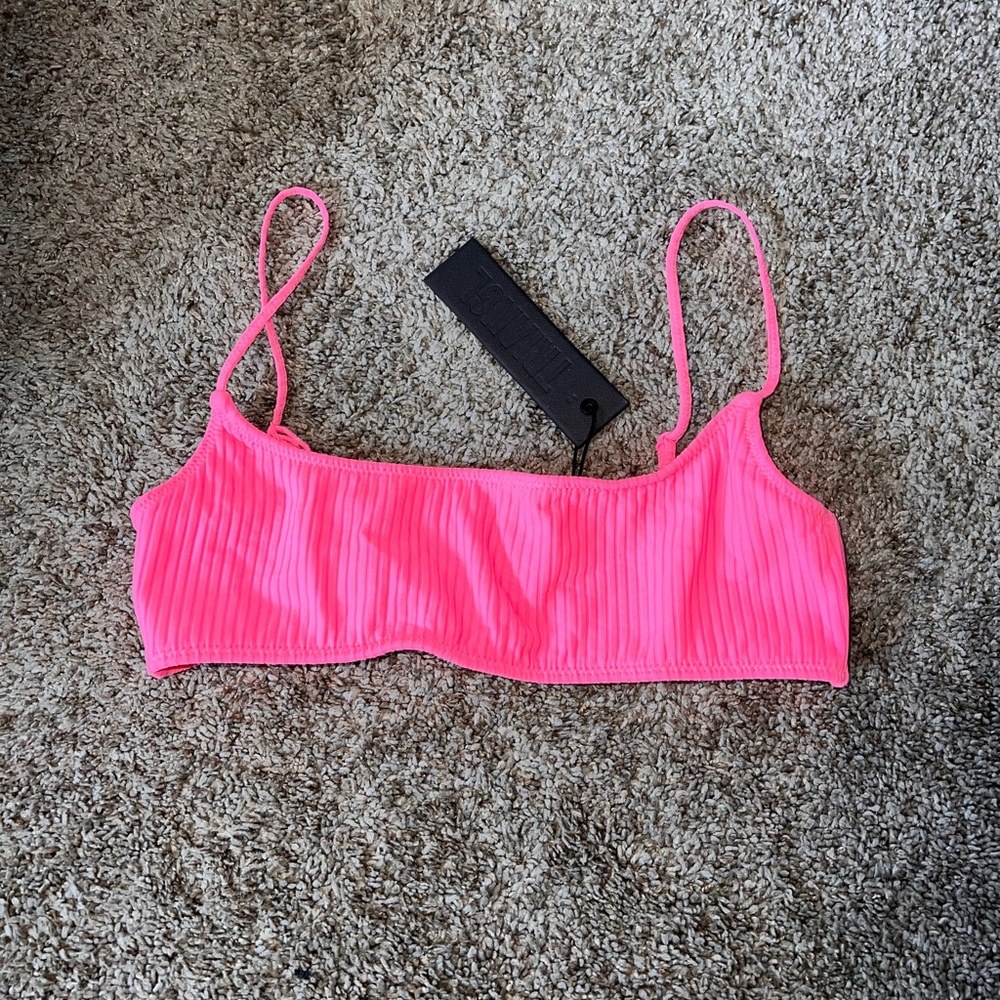 Triangl Pink Bikini Top